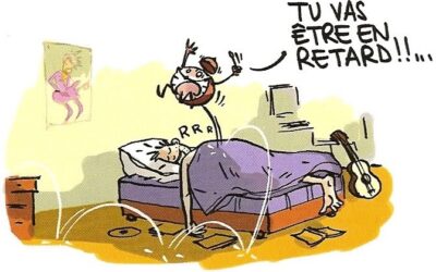 Je vais être en retard…